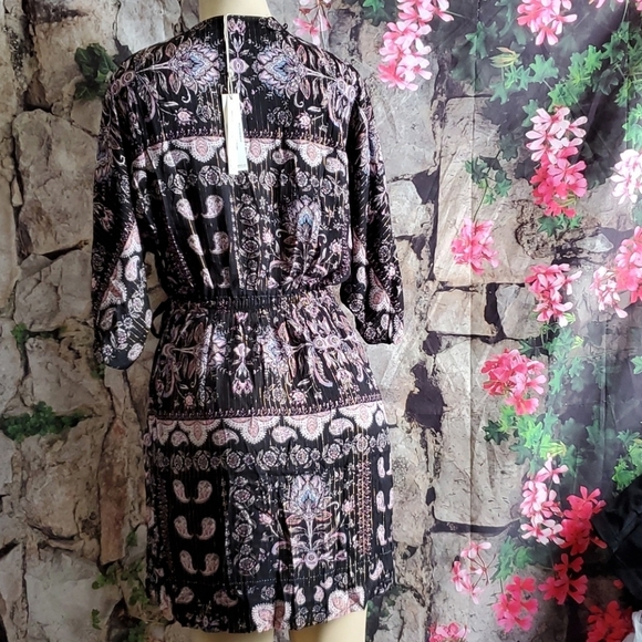 New Lovestitch Floral Wrap Dress Size Small - Picture 4 of 9